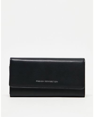 French Connection Classic Fold Purse - Black