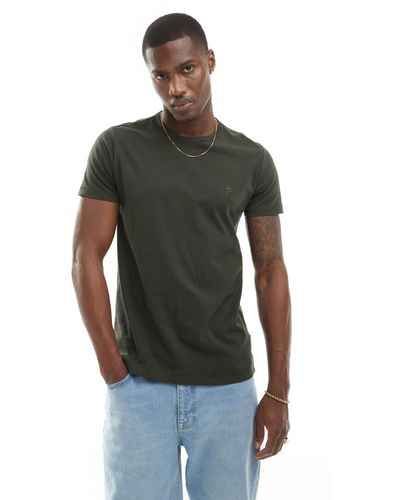 French Connection T-shirt girocollo scuro - Verde