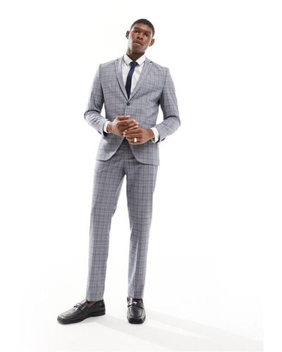 Jack & Jones Premium Slim Fit Suit Trouser - Blue