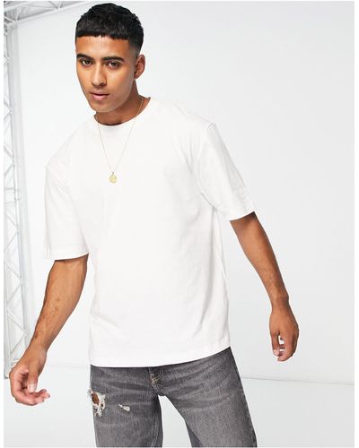 River Island T-shirt oversize bianca - Bianco
