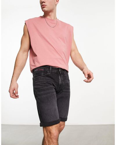 Tommy Hilfiger – ronnie – jeansshorts - Pink