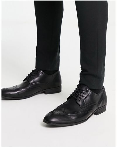 New Look Zapatos oxford liso - Negro