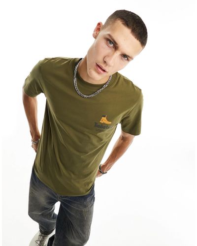 Timberland – t-shirt - Grün