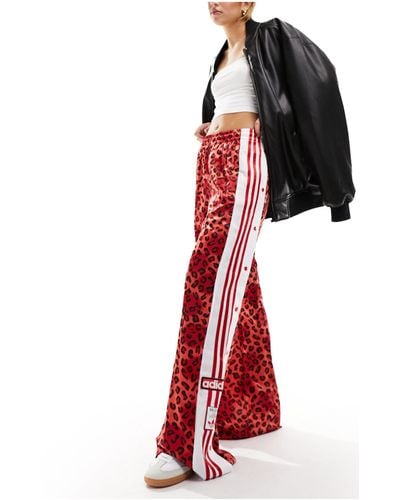 adidas Originals Adibreaks - leopard luxe - pantalon - Rouge
