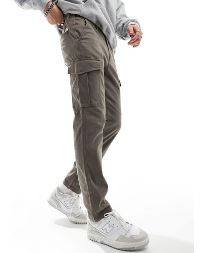 Jack & Jones Cargo Pants Without Cuff - Brown