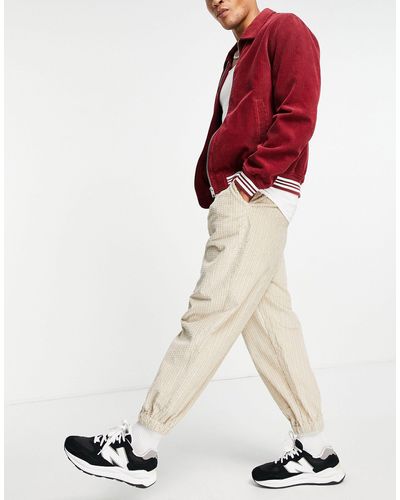 ASOS Oversized Tapered Cord Pants