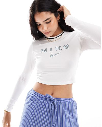 Nike Long Sleeve Retro T-shirt - White
