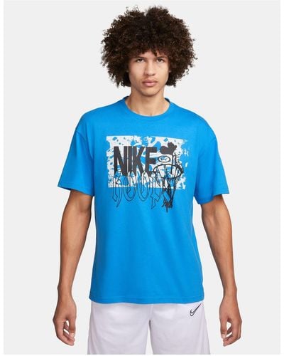 Nike Football Nike Basketball Graphic T-shirt - Blue