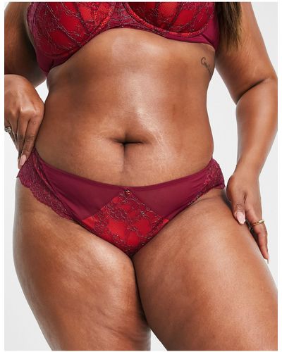 Ann Summers Curve – sexy sexy lace planet – brasilianischer slip - Rot