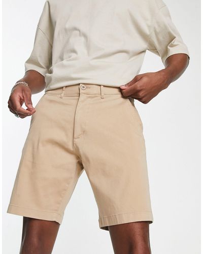 Abercrombie & Fitch – elegante shorts - Natur