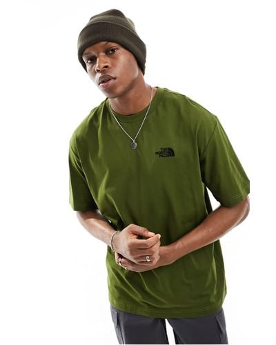 The North Face Simple Dome Logo Oversized T-shirt - Green