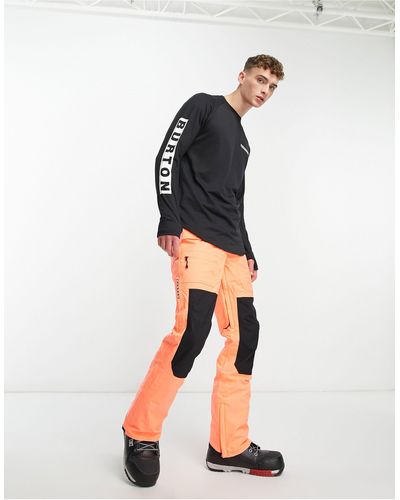 Burton Snowboards Pantalones - Naranja