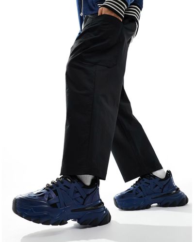 ASOS Sneakers con suola spessa - Blu