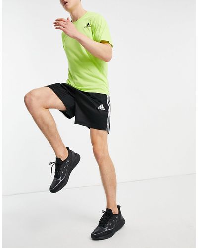 adidas Originals Adidas - Training - Short Met 3 Strepen - Groen