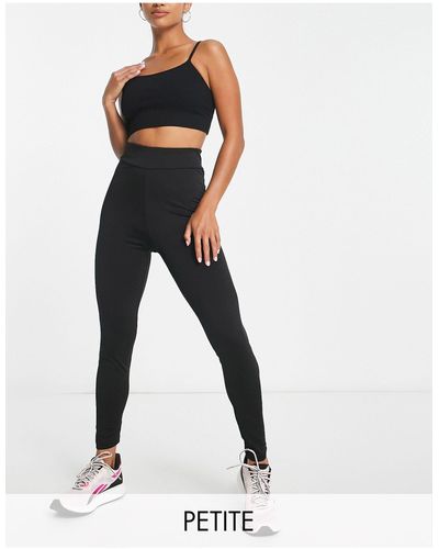 Threadbare Fitness Petite Gym leggings - Black
