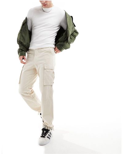 Sixth June Tactical - pantaloni cargo beige - Bianco