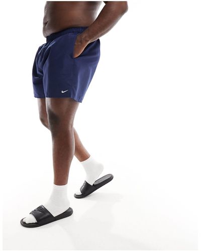 Nike Plus Essential 5 Inch Volley Swim Shorts - Blue