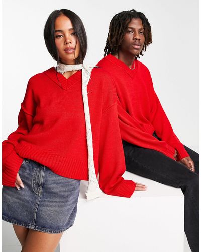 Collusion Unisex – pullover - Rot