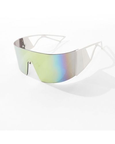ASOS Visor Sunglasses - White