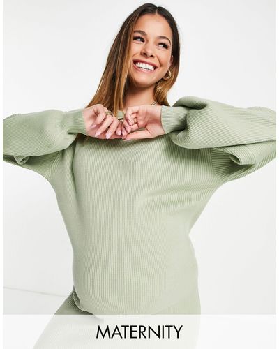 Cotton On Zwangerschapskleding - Sweater Zonder Sluiting - Groen