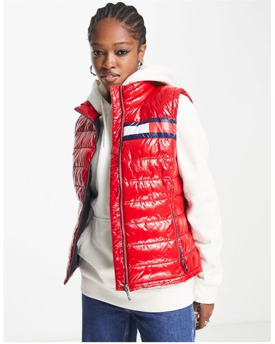 Tommy Hilfiger Waistcoats and gilets for Women | Online Sale up to 60% off  | Lyst