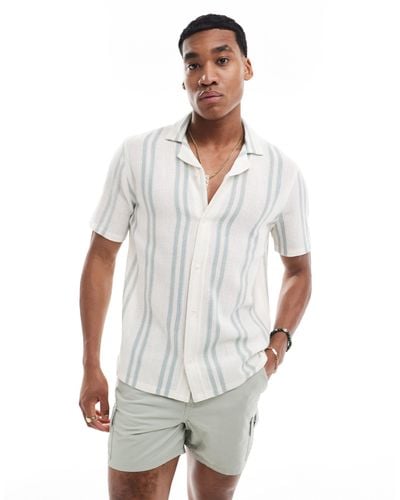 Hollister Short Sleeve Shirt - White