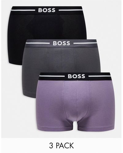 BOSS Boss – bodywear – 3er-pack unterhosen - Mehrfarbig