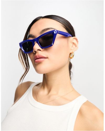 Aire – capricornus – eckige sonnenbrille - Blau