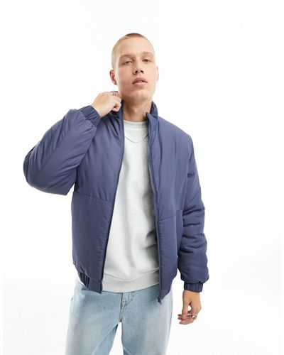 ASOS Giacca bomber imbottita - Blu