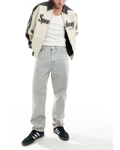 Tommy Hilfiger Jeans skater lavaggio chiaro acido - Bianco
