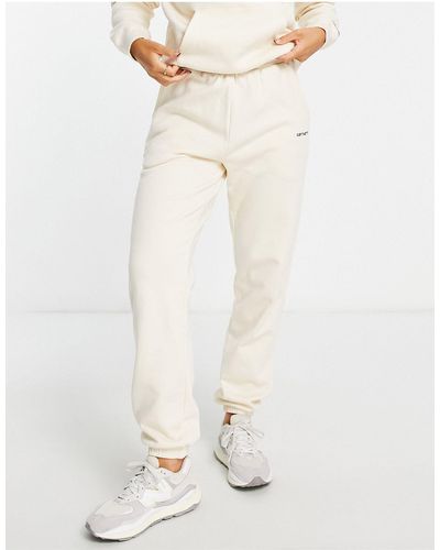 Carhartt Relaxed joggers With Small Logo - White