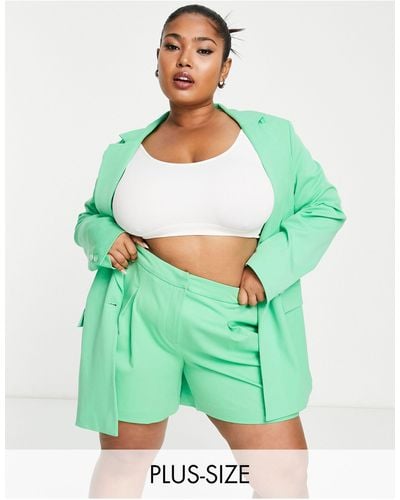 Simply Be Tailored Short - Green