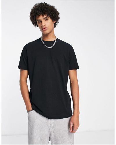 Weekday Confezione da 2 t-shirt comode nere - Nero