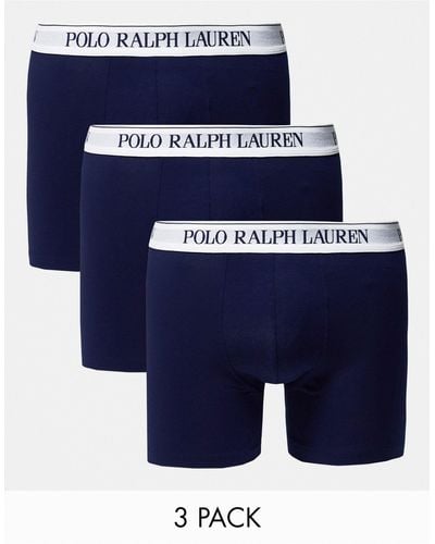 Polo Ralph Lauren 3 Pack Trunks - Blue