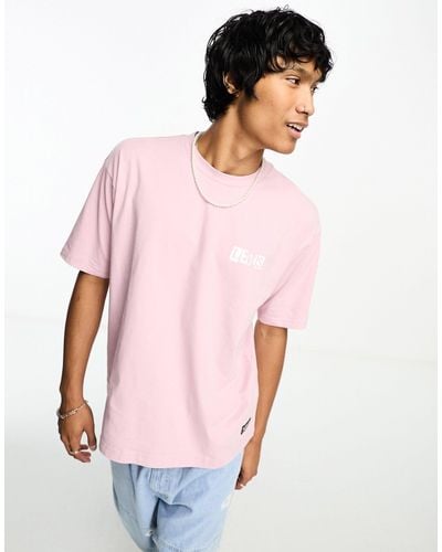 LEVIS SKATEBOARDING Levi's - Skate T-shirt Met Klein Logo - Roze