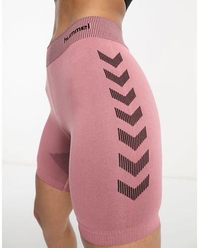 Hummel – nahtlose training-leggings - Pink