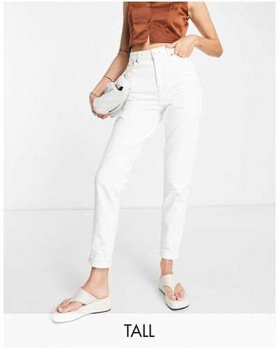 TOPSHOP Original Mom Jeans - White