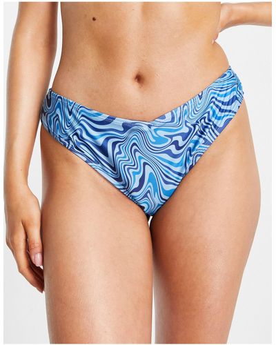 Brave Soul – bikinihose - Blau