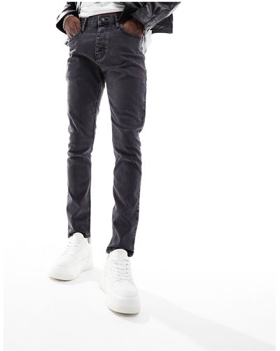 French Connection Jeans skinny slavato - Blu