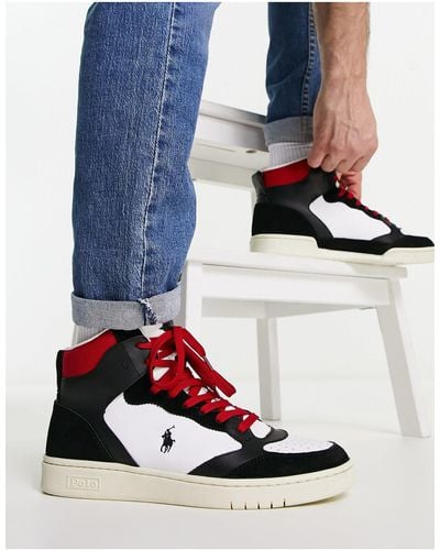 Sneakers high-top Polo Ralph Lauren da uomo | Sconto online fino al 50% |  Lyst