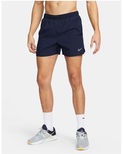 Nike Dri-fit challenger - pantaloncini blu navy da 5"