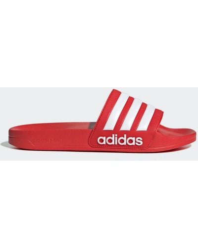 adidas Originals Adidas sportswear - adilette aqua - claquettes - Rouge