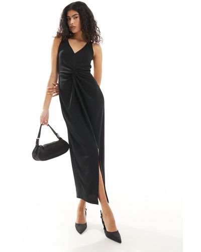 Closet Sleeveless Midaxi Dress - Black