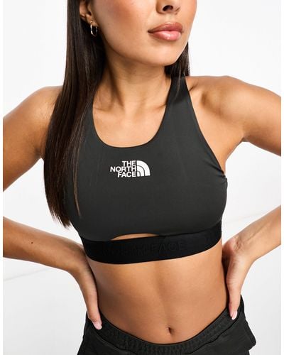 The North Face Training Mountain Athletic Mid Support Sports Bra - Black