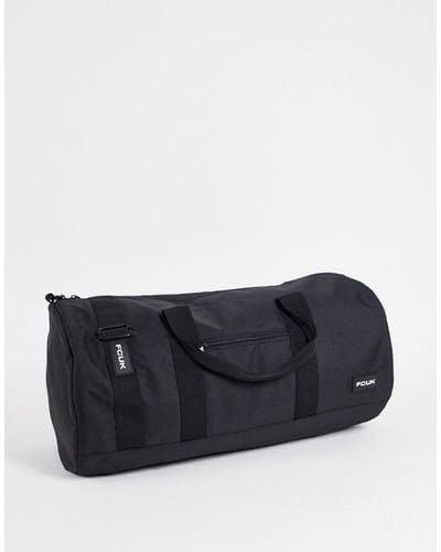 French Connection Fcuk Nylon Duffle Bag - Blue
