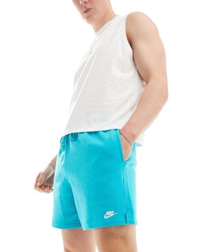 Nike Club French Terry Shorts - Blue