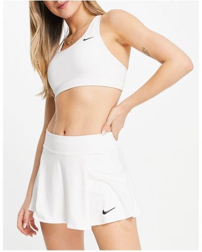 Nike Nike Court Dri-fit Victory Flouncy Tennis Skirt - White