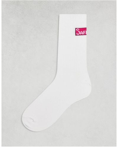 ASOS Pride Genderless Socks - White