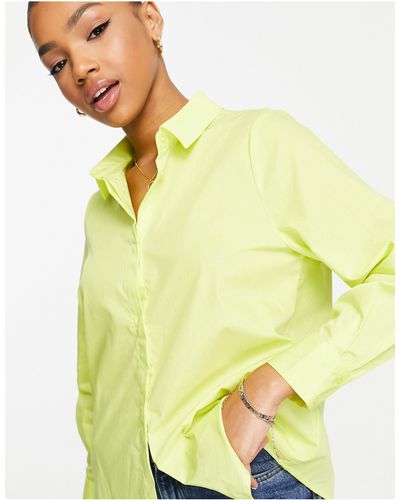 Y.A.S . Robbia Oversized Shirt - Yellow
