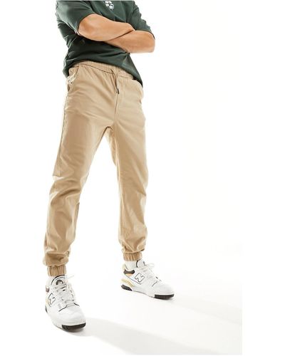 Only & Sons Slim Fit Cuffed Chino - White